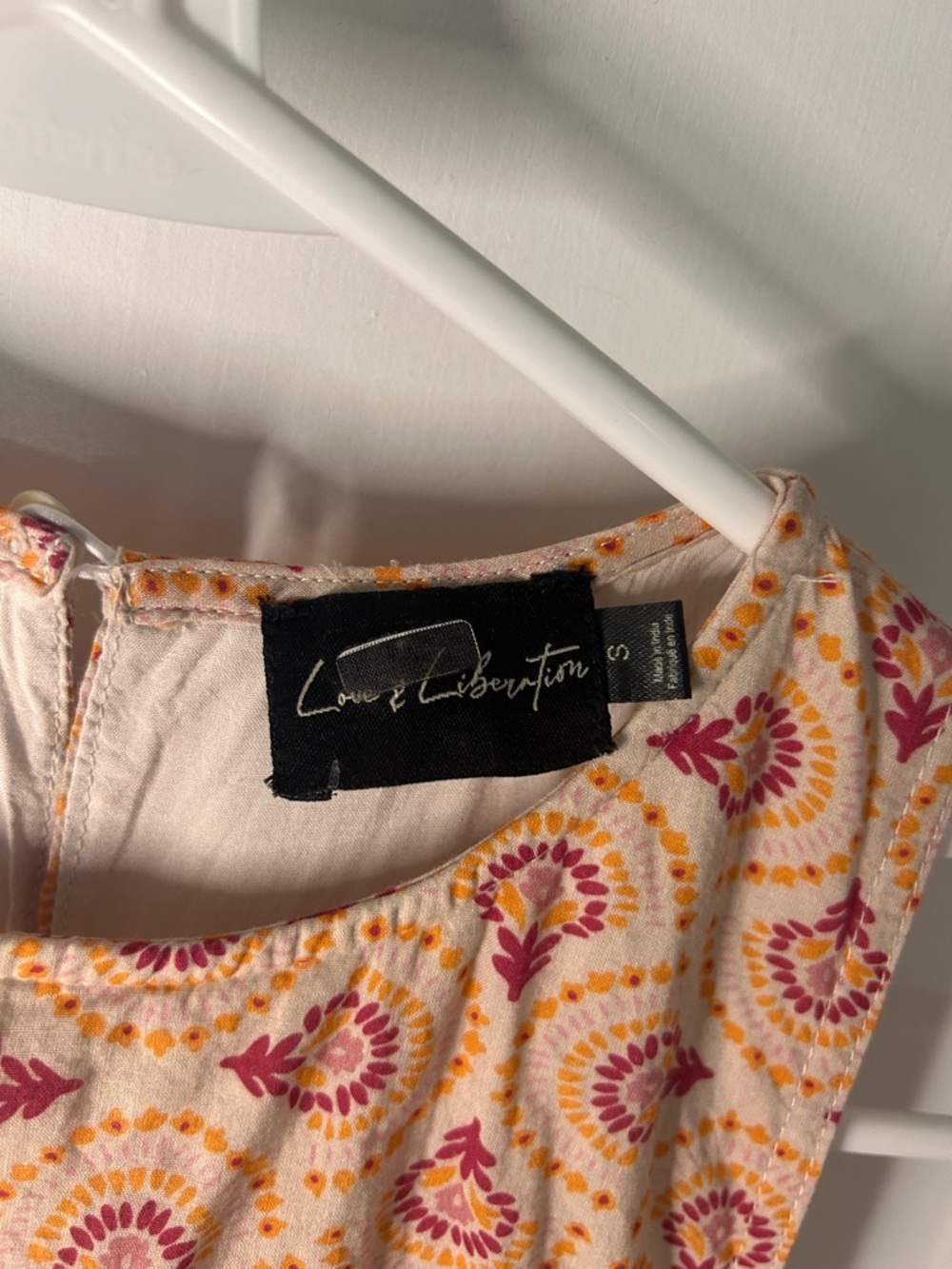 ANTHROPOLOGIE LOVE & LIBERATION TIERED SIDE CUTOUT SUNDRESS SIZE SMALL - Picture 7 of 14